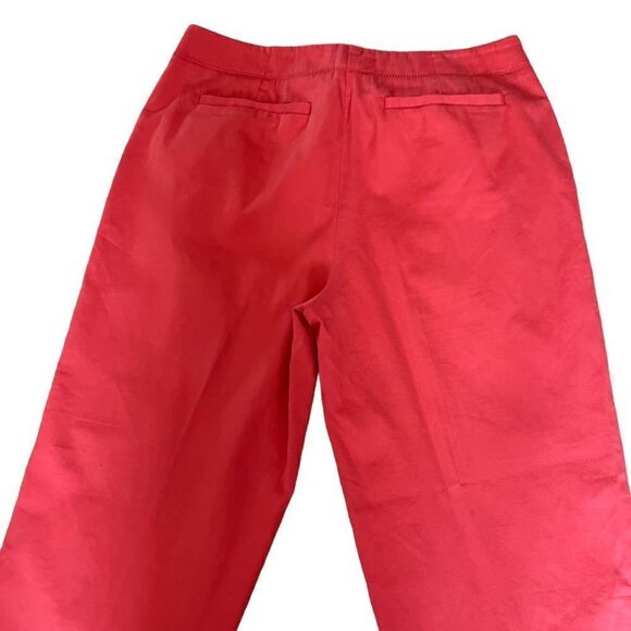 TOMMY BAHAMA Coral Wide Leg Stretch Cropped Capri Pant 6 - Picture 6 of 9